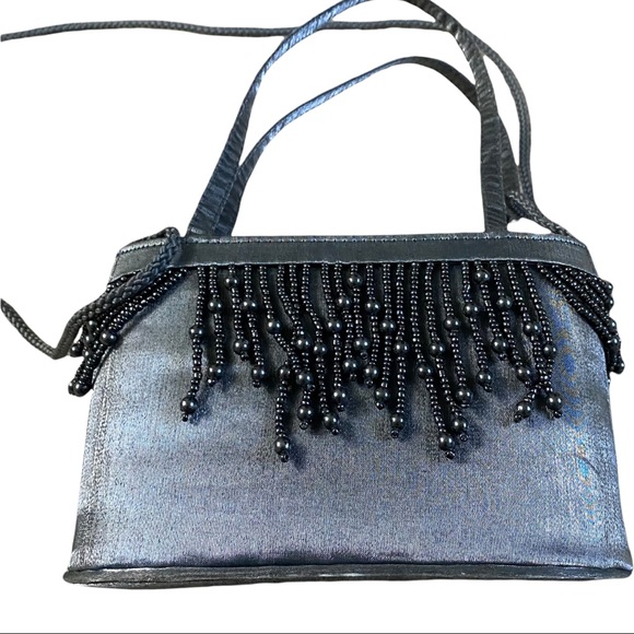 Handmade Mini Bag - with beads - Picture 4 of 5